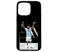 Custodia per iPhone 15 Pro Max Lionel Messi Argentina 2022 Vincitori della Coppa del Mondo del Qatar