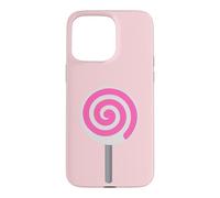Custodia per iPhone 15 Pro Max Lollipop Sucker Lollypop costume rosa per Candy Lover