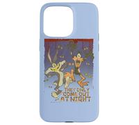 Custodia per iPhone 15 Pro Max Looney Tunes Bugs and Daffy The Only Come At Night
