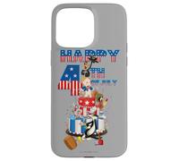 Custodia per iPhone 15 Pro Max Looney Tunes Bugs and Friends 4th of July