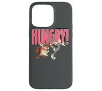 Custodia per iPhone 15 Pro Max Looney Tunes Bugs and Taz Hungry