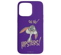 Custodia per iPhone 15 Pro Max Looney Tunes Bugs Bunny Oh No Hipsters