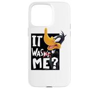 Custodia per iPhone 15 Pro Max Looney Tunes Daffy Duck It Was Me