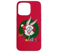 Custodia per iPhone 15 Pro Max Looney Tunes Holiday Bugs Bunny