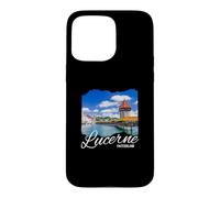 Custodia per iPhone 15 Pro Max Lucerna Svizzera Souvenir Lucerna