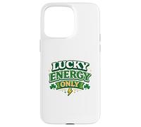 Custodia per iPhone 15 Pro Max Lucky Energy Only 17 marzo Irish Party Clover St Patricks