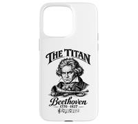 Custodia per iPhone 15 Pro Max Ludwig van Beethoven Il Titano Musica Classica