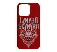 Custodia per iPhone 15 Pro Max Lynyrd Skynyrd Spade - Carte da gioco con logo vintage anni '70