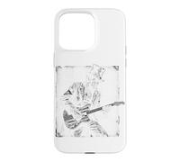 Custodia per iPhone 15 Pro Max Maglietta Con Chitarra Abraham Lincoln Abe Lincoln Suona La