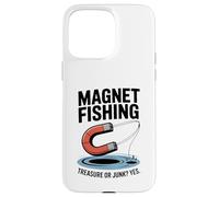 Custodia per iPhone 15 Pro Max Magnete Pesca Tesoro O spazzatura Sì