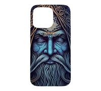 Custodia per iPhone 15 Pro Max Mago oscuro il sovrano delle tenebre