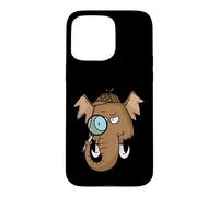 Custodia per iPhone 15 Pro Max Mammut Detective con lente d'ingrandimento