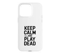 Custodia per iPhone 15 Pro Max Mantieni la calma e gioca a Dead Funny Gamer Humor