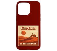 Custodia per iPhone 15 Pro Max Mars Rover Get Lost In The Red Dust Retro Space Exploration