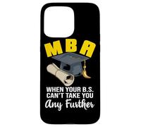 Custodia per iPhone 15 Pro Max Master of Business Administration MBA Master