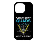 Custodia per iPhone 15 Pro Max Mathletics Working On My Quads Algebra Algebra Math Teacher