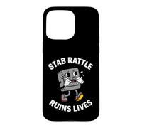 Custodia per iPhone 15 Pro Max Mechanical Keyboard Stab Rattle Ruins Lives Custom Keeb