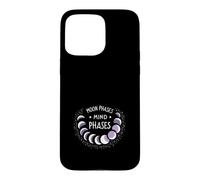 Custodia per iPhone 15 Pro Max Meditazione Astrologia Connessione Cosmica Consapevolezza Zodiaco
