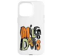Custodia per iPhone 15 Pro Max Merchandising ufficiale Miles Davis Jazz Icon - Testo illustrato