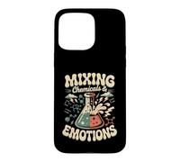 Custodia per iPhone 15 Pro Max Mescolare sostanze chimiche ed emozioni Scienza Umorismo