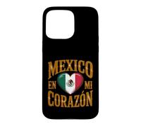 Custodia per iPhone 15 Pro Max Messico en Mi Corazon Orgoglio messicano
