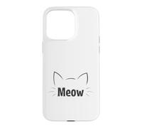 Custodia per iPhone 15 Pro Max Miao Gatto