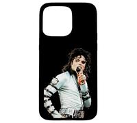 Custodia per iPhone 15 Pro Max Michael Jackson dal vivo al Wembley Bad World Tour 1988