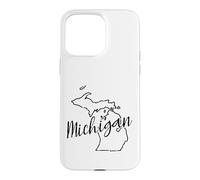 Custodia per iPhone 15 Pro Max Michigan Grandi Laghi Grandi Sogni