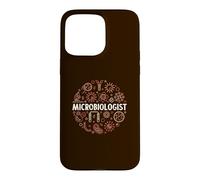 Custodia per iPhone 15 Pro Max Microbiologo - Microbiologia e Virologia Distressed Design
