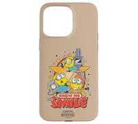 Custodia per iPhone 15 Pro Max Minions & Monsters Show Me That Smile
