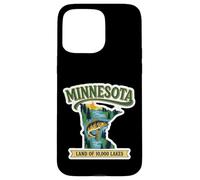 Custodia per iPhone 15 Pro Max Minnesota, Terra dei 10.000 Laghi: Arte Avventurosa