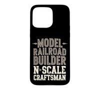 Custodia per iPhone 15 Pro Max Modellista Ferroviario Scala N Costruttore Plastici
