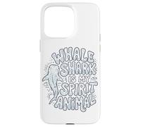 Custodia per iPhone 15 Pro Max Modello Boho Balena Shark Spirit Animal Art
