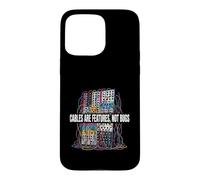 Custodia per iPhone 15 Pro Max Modular Synthesizer Cables Are Features Not Bugs Design