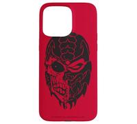 Custodia per iPhone 15 Pro Max Mortal Kombat 9 Scorpion Skull Icon