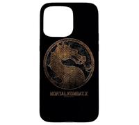 Custodia per iPhone 15 Pro Max Mortal Kombat X Metal Seal