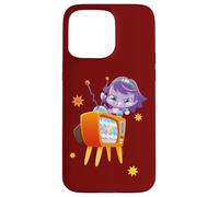 Custodia per iPhone 15 Pro Max Moshi Monsters Zaffi su Televisione Poppeteer Poppet