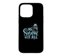 Custodia per iPhone 15 Pro Max Mr. Snow it all Neve Stagione invernale