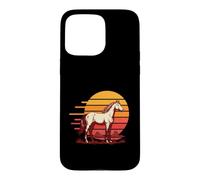 Custodia per iPhone 15 Pro Max Mule Lover Retro Vintage Asino Cavallo Hybrid Mule Owner