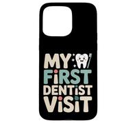 Custodia per iPhone 15 Pro Max My First Dentist Visit Kids Spazzolino da denti Smile