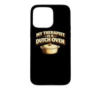 Custodia per iPhone 15 Pro Max My Therapist Is A Dutch Oven Sourdough Bread Baking Baker