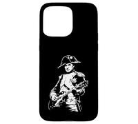 Custodia per iPhone 15 Pro Max Napoleone Bonaparte Suonare Chitarra Design