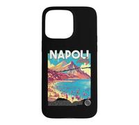 Custodia per iPhone 15 Pro Max Napoli Napoli Italia Retro Viaggi Arte Mediterraneo Spiaggia