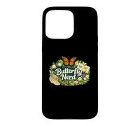 Custodia per iPhone 15 Pro Max Nerd Farfalla