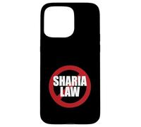 Custodia per iPhone 15 Pro Max NO Sharia Law - Legge Anti Sharia