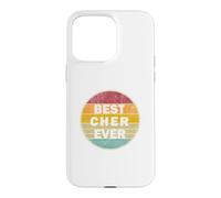 Custodia per iPhone 15 Pro Max Nome personalizzato cher I love cher Retro stile vintage