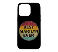 Custodia per iPhone 15 Pro Max Nome personalizzato Marilyn I love Marilyn Retro stile vintage