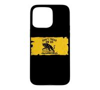 Custodia per iPhone 15 Pro Max Non calpestare noi Anarchico Gatto Nero Gadsden Parodia