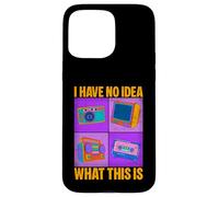 Custodia per iPhone 15 Pro Max Non ho idea di cosa sia divertente umorismo della generazione Z degli anni '80 e '90