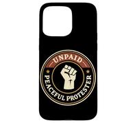 Custodia per iPhone 15 Pro Max Non pagato pacifico manifestante vintage attivismo diritti civili